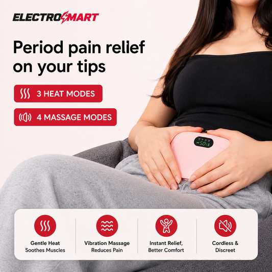 Period Pain Relief Heating & cramp Massage Belt
